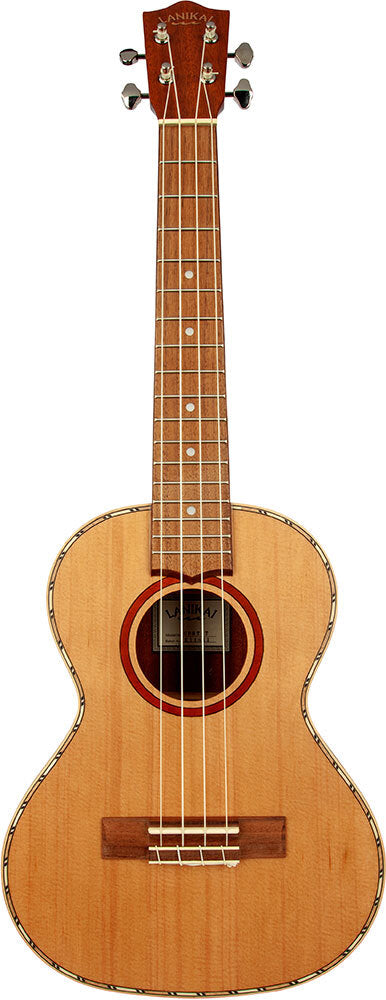 Lanikai LCDSTT Cedar Tenor Ukulele in Natural Satin Finish MUSIC@NOOSA NOOSA MUSIC INSTRUMENTS BRAND NEW SUNSHINE COAST