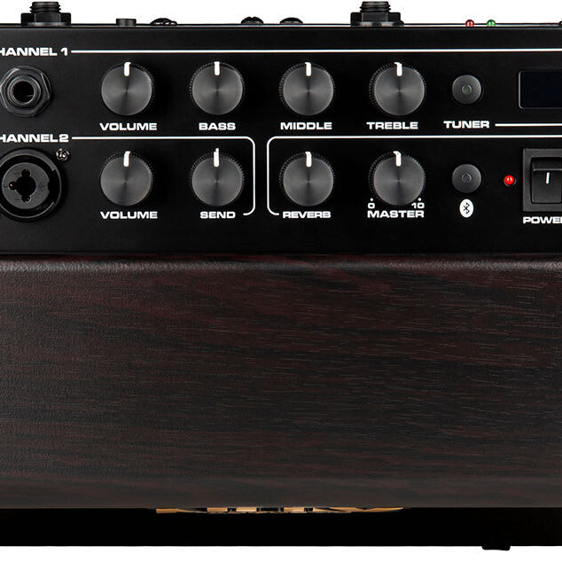 NUX AC25 Stageman 2-Channel, 25W Battery Operated Acoustic Amplifier