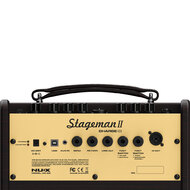 NUX Stageman II Charge, 80W Battery Powered Acoustic Guitar Amplifier with Digital FX 2-Channels with Routing Adjustable Post-effects