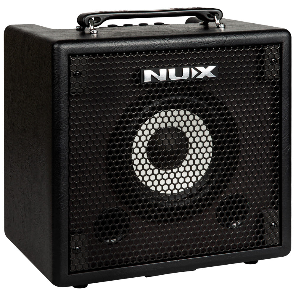 NUX Mighty Bass 50BT Bass Amp Combo 50-Watt, 1 x 6.5" Modelling Bass Amp with IR