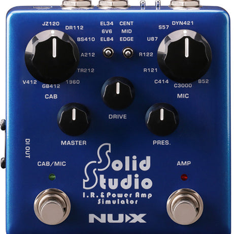 NU-X Verdugo Series Solid Studio IR & Power Amp Simulator