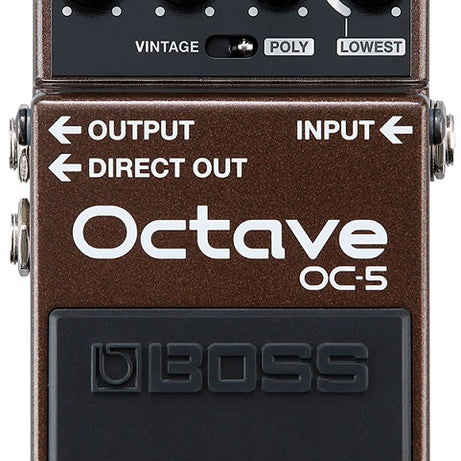 boss octave pedal oc-5 Boss OC-5 Octave Pedal – Music at Noosa