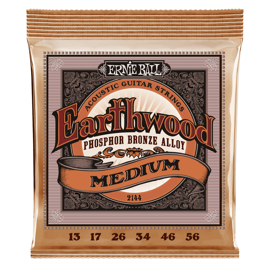 Ernie Ball Earthwood Phosphor Bronze Acoustic Guitar Strings