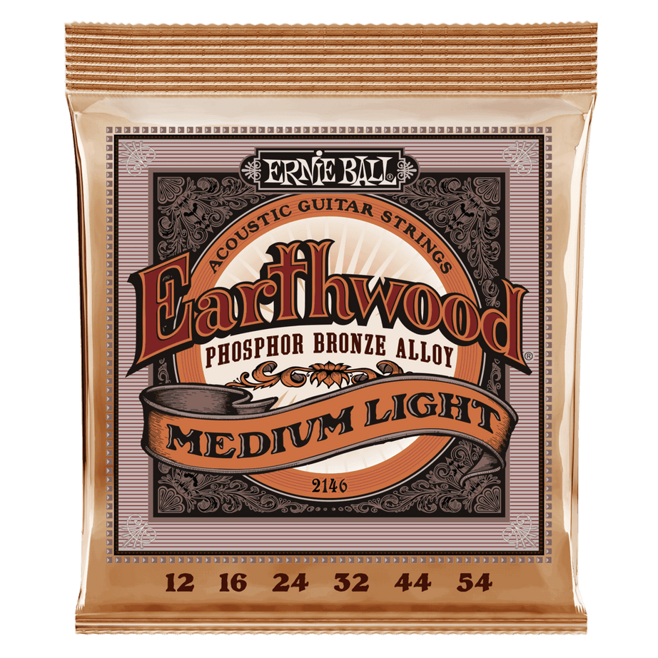 Ernie Ball Earthwood Phosphor Bronze Acoustic Guitar Strings