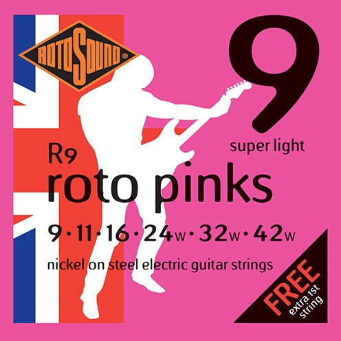 ROTOSOUND Nickel on Steel Electric Guitar Strings