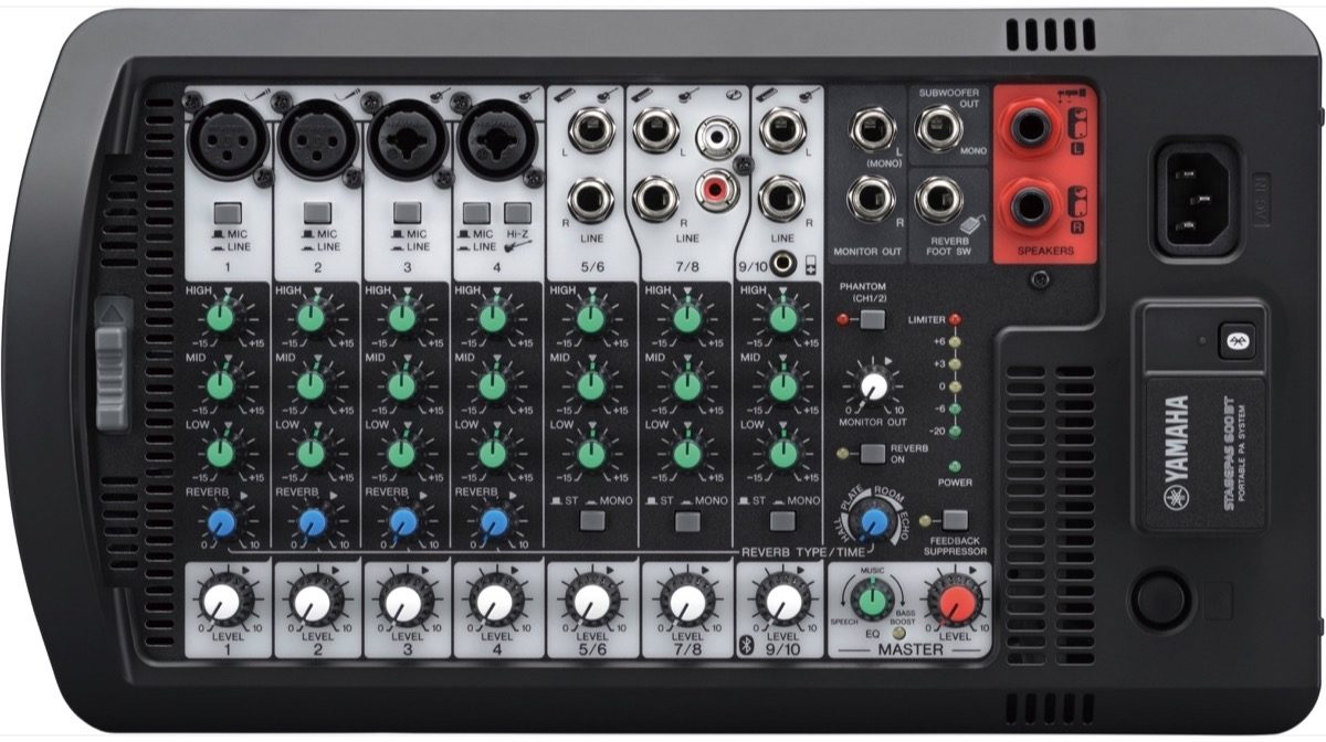 Yamaha Stagepas600BT Portable P.A System with Bluetooth