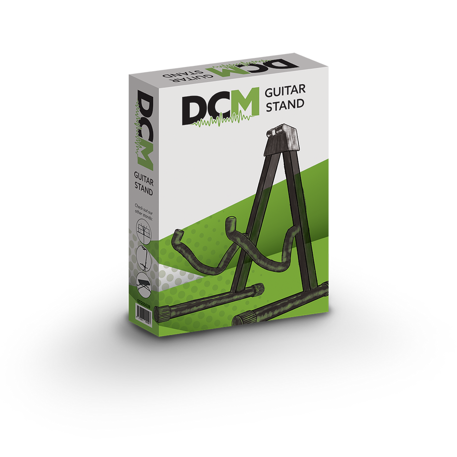 DCM GSS03B Guitar Stand A-Frame Universal MUSIC@NOOSA BRAND NEW EQUIPTMENT NOOSA MUSIC SUNSHINE COAST 