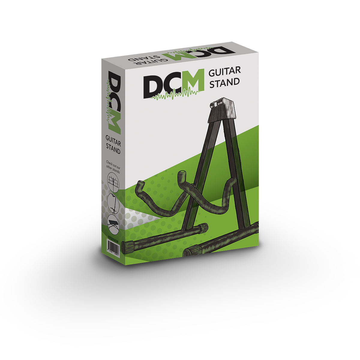 DCM GSS03B Guitar Stand A-Frame Universal MUSIC@NOOSA BRAND NEW EQUIPTMENT NOOSA MUSIC SUNSHINE COAST 