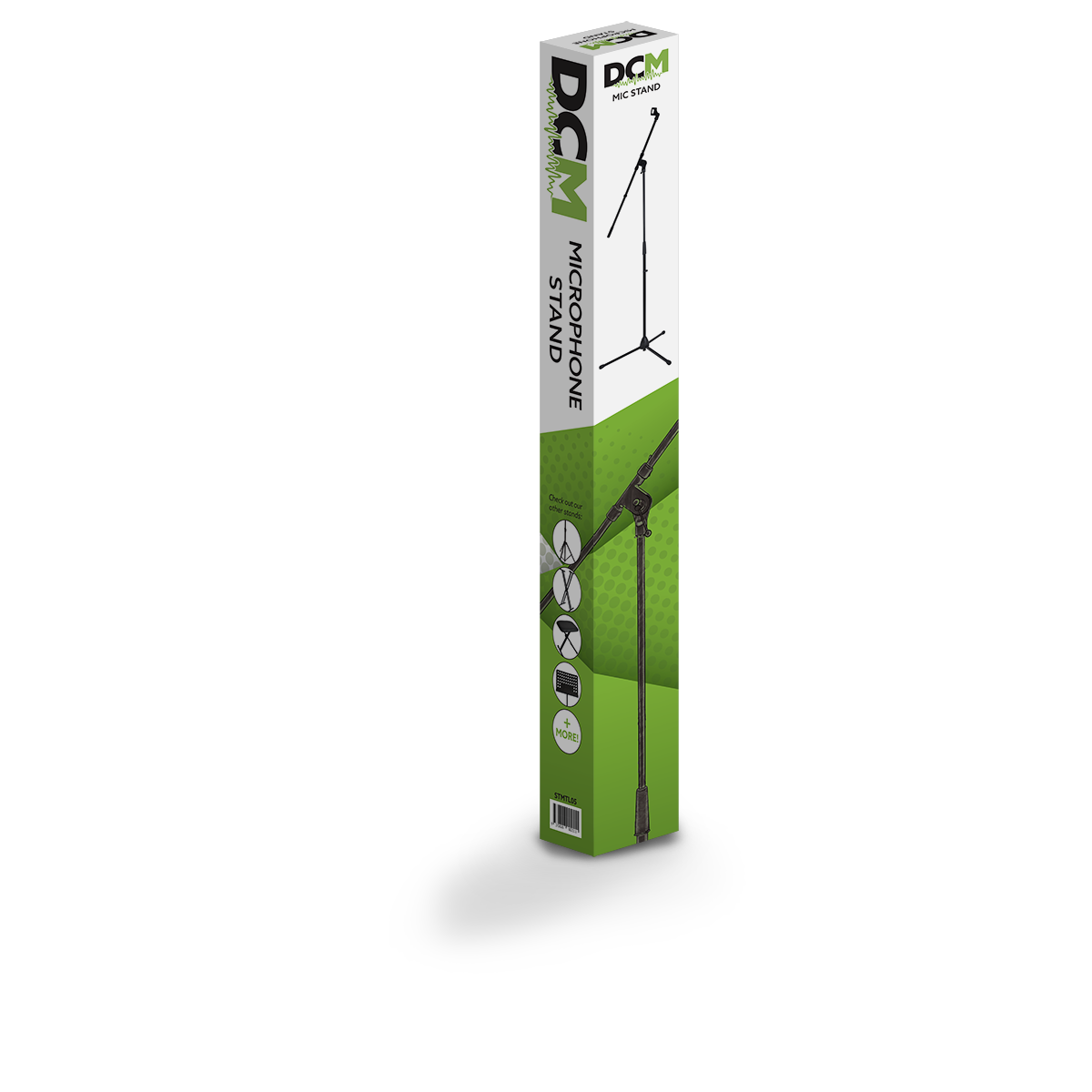 DCM Microphone Stand with Mic Clip - STMTL05