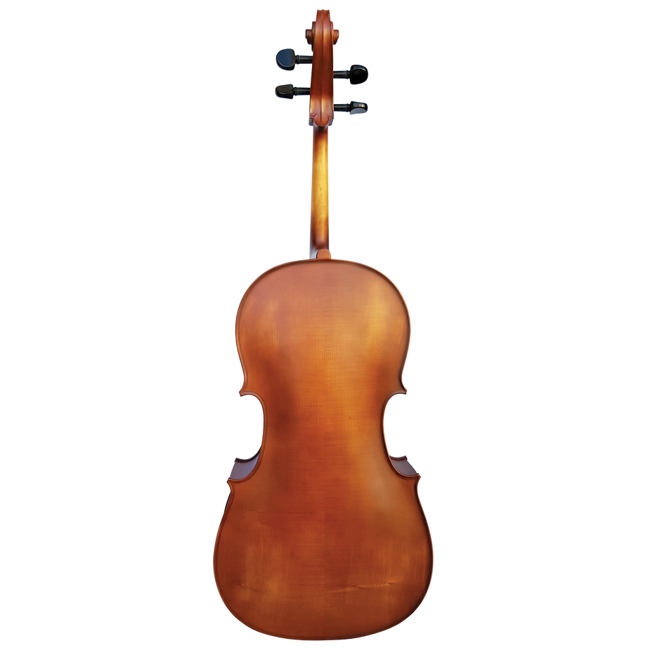Vivo Student 1/2 Cello Outfit with Professional Setup .