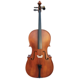 Vivo Student 1/2 Cello Outfit with Professional Setup .