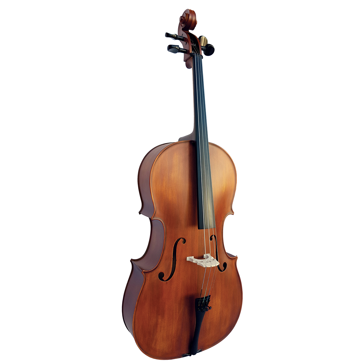 Vivo Student 1/2 Cello Outfit with Professional Setup .