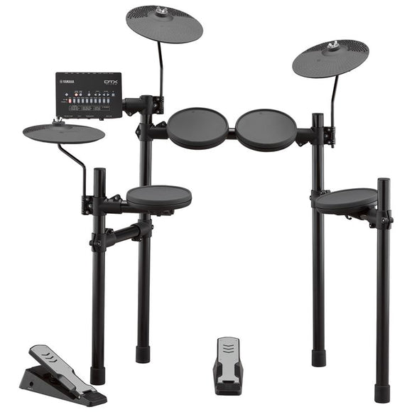 Yamaha DTX402K Plus Pack Electronic Drum Kit w/BONUS Headphones, Stool and Sticks