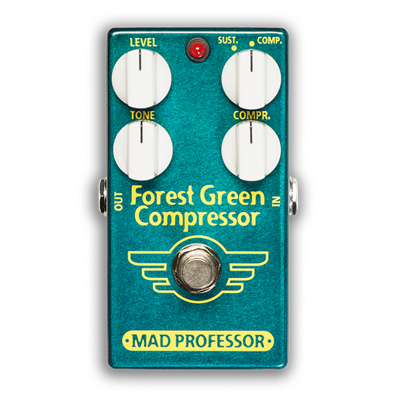 Mad Professor Forest green Compressor effects pedal