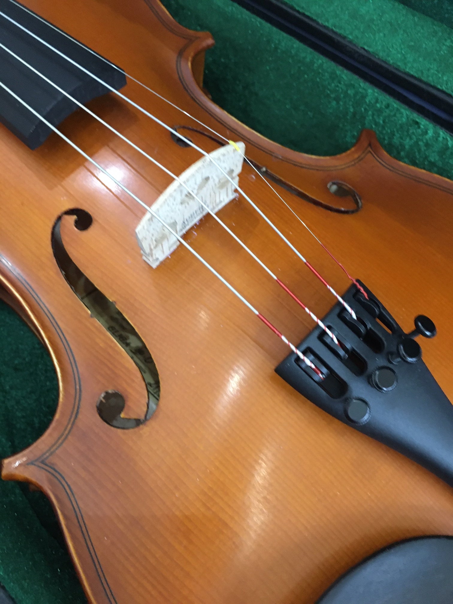 Gliga III 3/4 violin outfit with set up