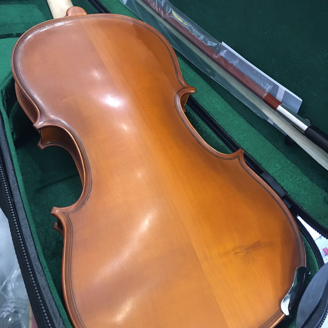 Gliga III 3/4 violin outfit with set up