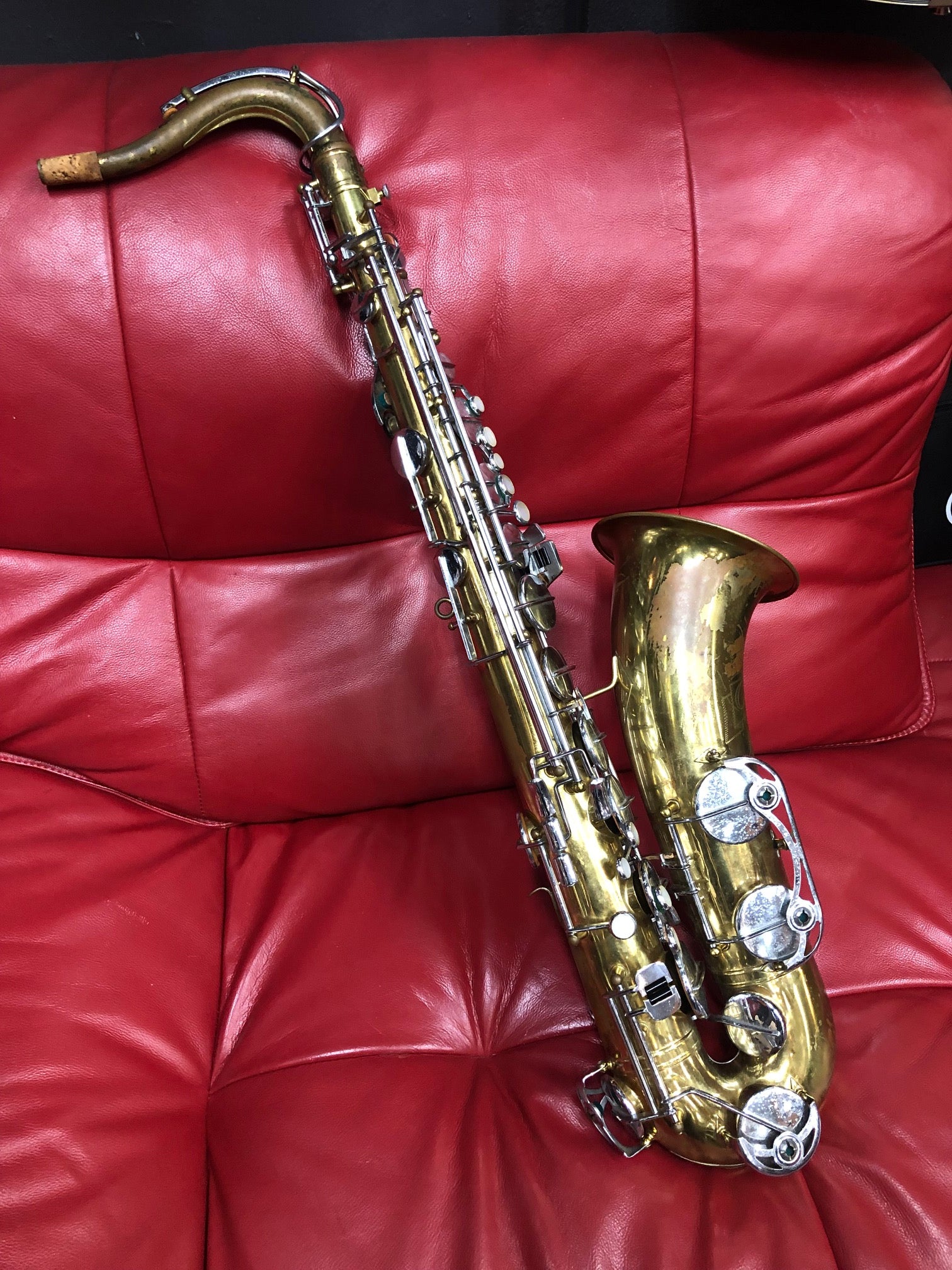 Coronet Tenor Saxophone Made in East Germany (Pre-Loved)  MUSIC@NOOSA NOOSA MUSIC PRE-LOVED BRASS AND WOODWIND INSTRUMENT INSTRUMENTS SAXOPHONES SUNSHINE COAST