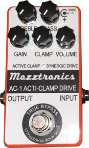 Mozztronics Acti-Clamp Pedal AC-1 overdrive pedal