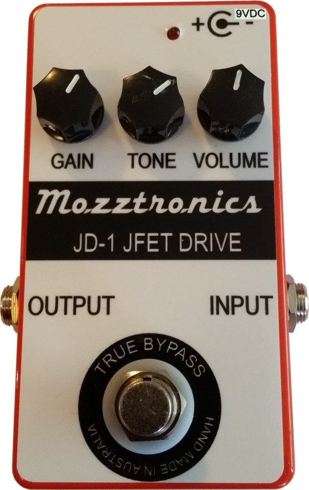 Mozztronics JD-1 JFET DRIVE Effects Pedal MUSIC @ NOOSA NOOSA MUSIC BRAND NEW FX EFFECTS PEDAL PEDALS 