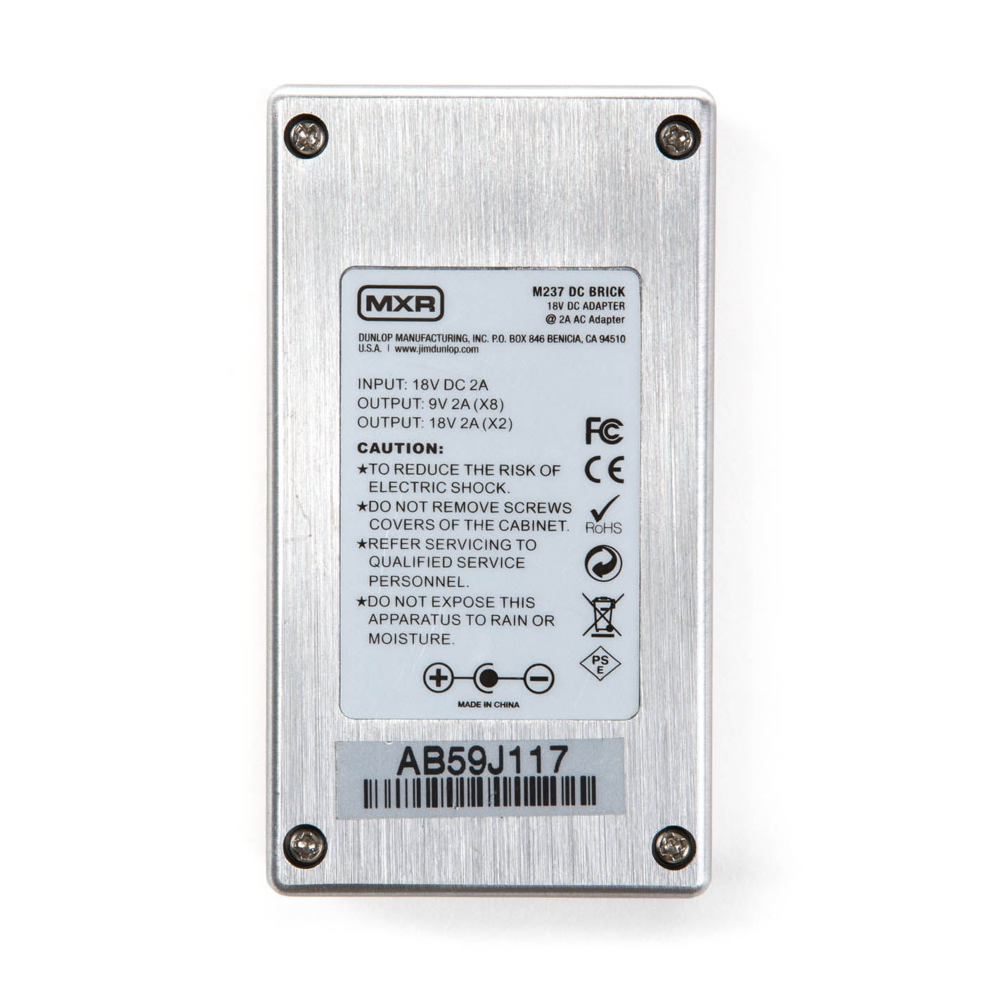 MXR DC Brick power supply