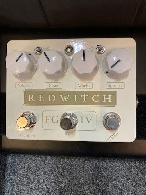 Red Witch Fuzz God IV pedal