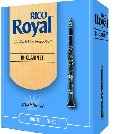 Rico Royal B Flat Clarinet Reeds (Box of 10)