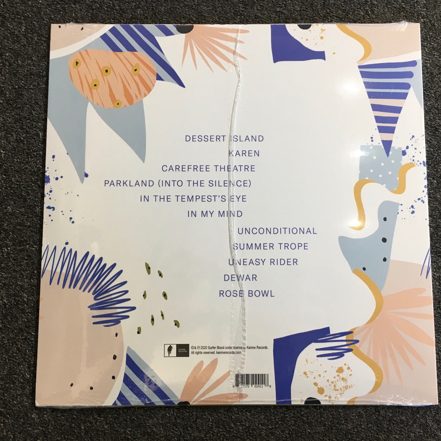 Surfer Blood - Carefree Theatre LP vinyl record