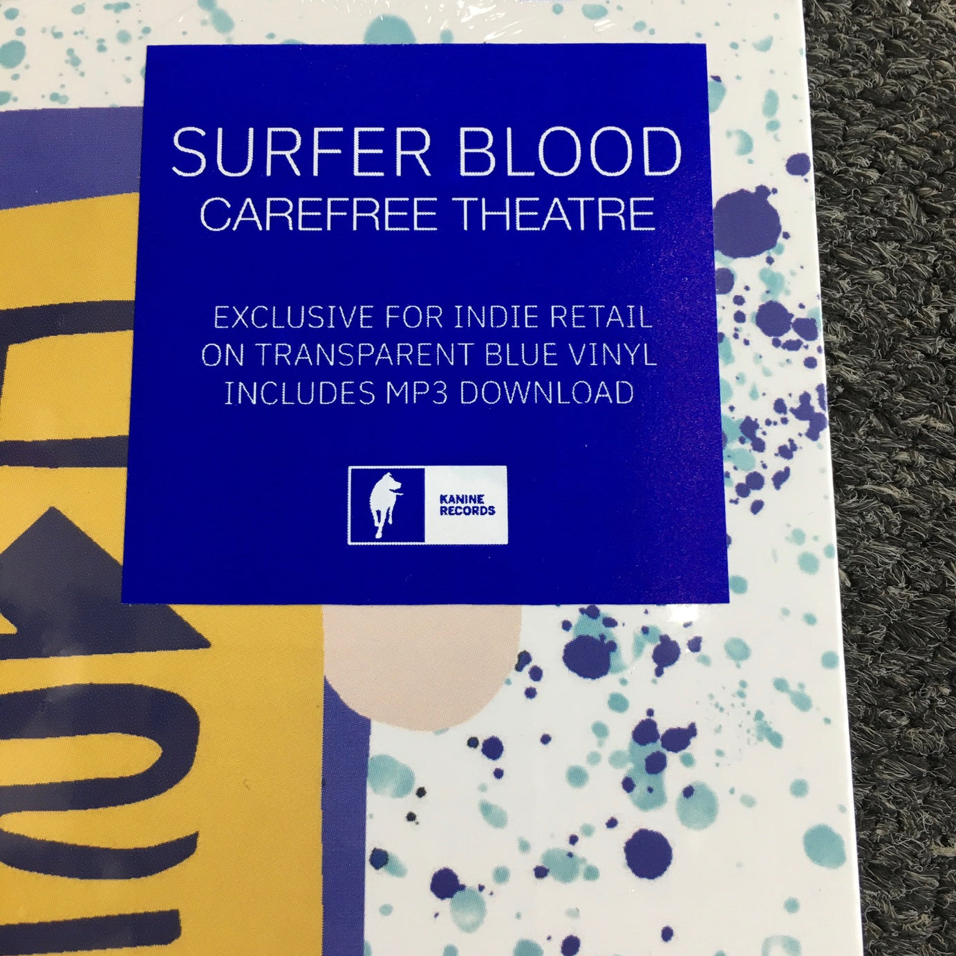 Surfer Blood - Carefree Theatre LP vinyl record