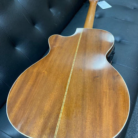 Custom Stephen Treloar OM18CE acoustic electric guitar w/case