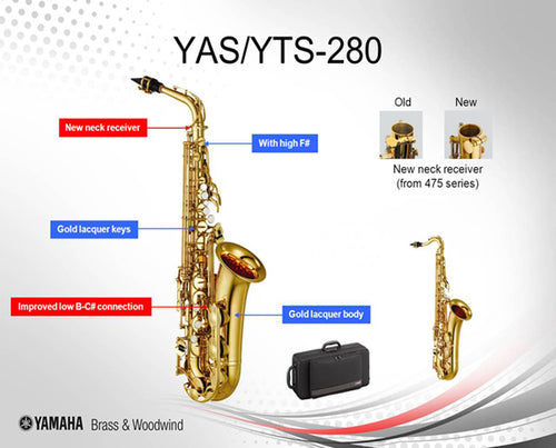 Yamaha YAS280 Alto Saxophone